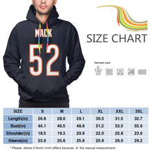 Load image into Gallery viewer, #52 Khalil Mack Hoodies For Men Pullover Sweatshirt