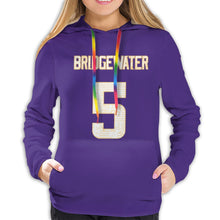 Load image into Gallery viewer, #5 Teddy Bridgewater Hoodies For Women