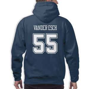 #55 Leighton Vander Esch Pullover Hoodies For Men