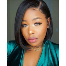 Load image into Gallery viewer, 14&quot; Bob Straight Human Lace Wig