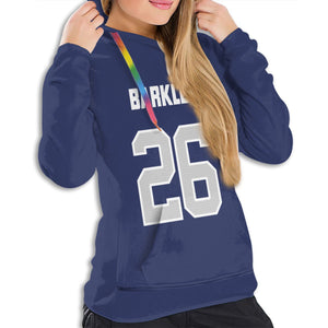 #26 Saquon Barkley Hoodies For Women