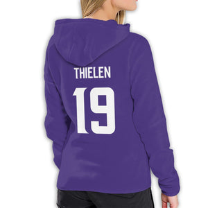 #19 Adam Thielen Hoodies For Women