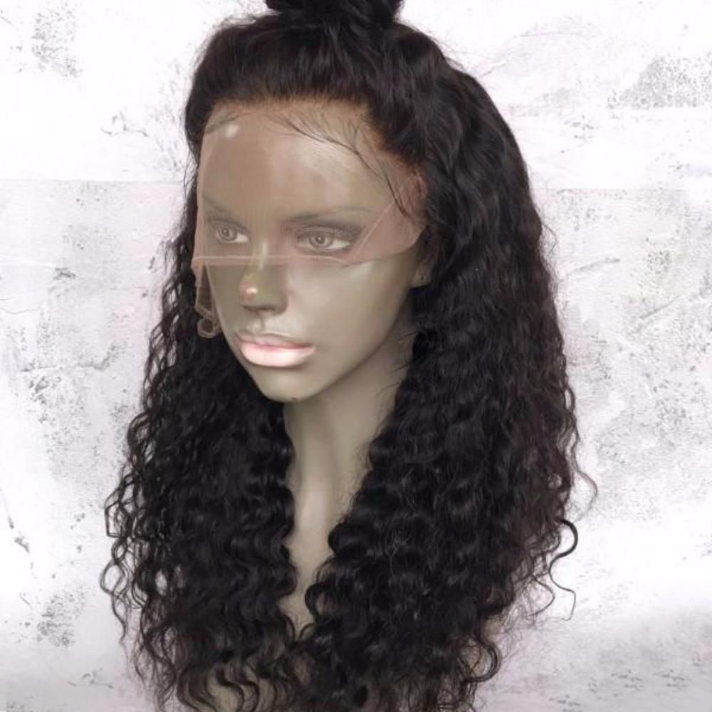 Deep Curly Lace Human Hair Wig