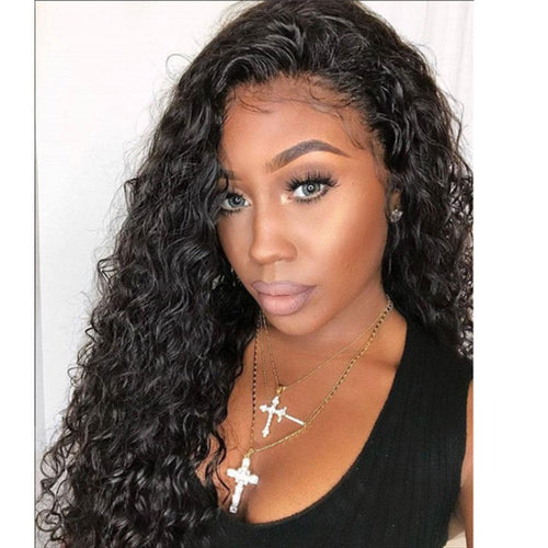 360 Lace Wigs Pre Plucke Water Wave