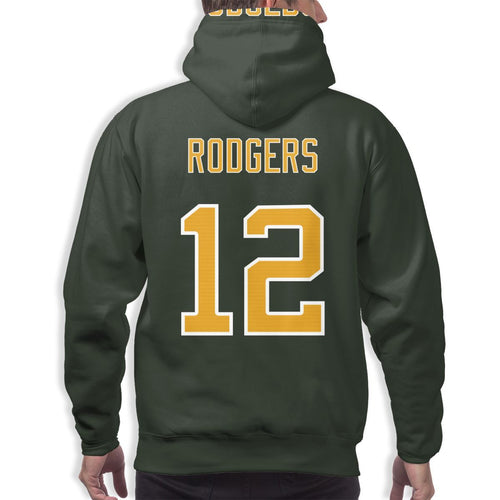 #12 Aaron Rodgers Hoodies For Men