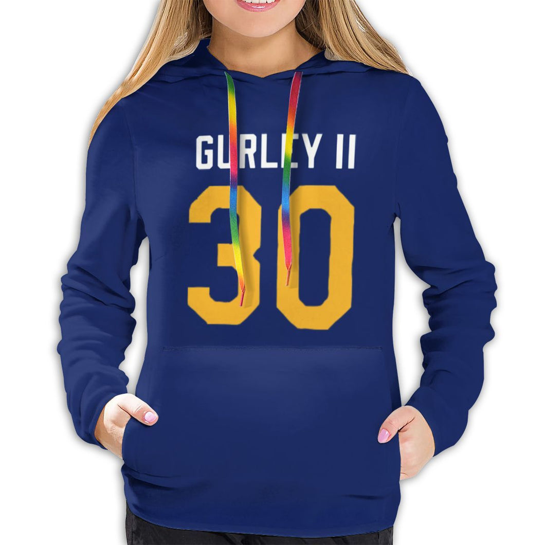 #30 Todd Gurley II Hoodies For Women