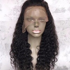 Deep Curly Lace Human Hair Wig