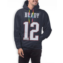 Load image into Gallery viewer, #12 Tom Brady Hoodies For Men Pullover Sweatshirt