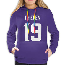 Load image into Gallery viewer, #19 Adam Thielen Hoodies For Women