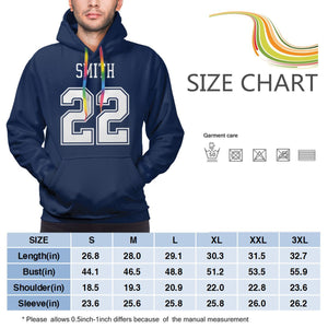 #22 Emmitt Smith Pullover Hoodies For Men