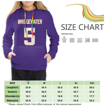 Load image into Gallery viewer, #5 Teddy Bridgewater Hoodies For Women