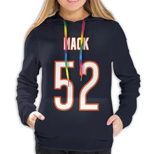 Load image into Gallery viewer, #52 Khalil Mack Hoodies For Women