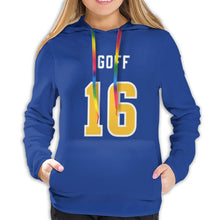 Load image into Gallery viewer, #16 Jared Goff Hoodies For Women