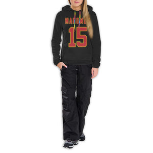 #15 Patrick Mahomes Hoodies For Women