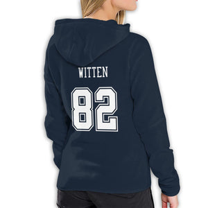 #82 Jason Witten Hoodies For Women