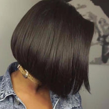 Load image into Gallery viewer, 12” Bob Lace Front Silky Wig