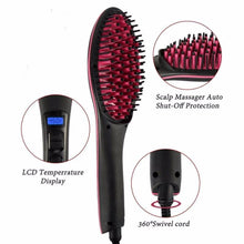 Load image into Gallery viewer, Ceramic Hair Straightening Brush