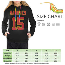 Load image into Gallery viewer, #15 Patrick Mahomes Hoodies For Women