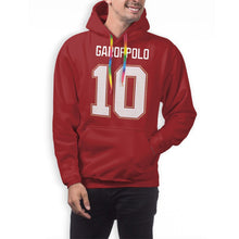 Load image into Gallery viewer, #10 Jimmy Garoppolo Hoodies For Men Pullover Sweatshirt