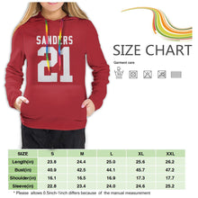 Load image into Gallery viewer, #21 Deion Sanders Hoodies For Women