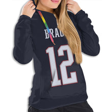 Load image into Gallery viewer, #12 Tom Brady Hoodies For Women