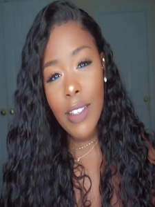 Deep Curly Human Hair Full Lace Wig