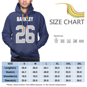 #26 Saquon Barkley Hoodies For Men