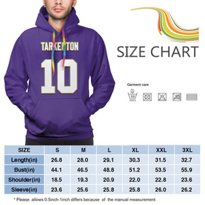 #10 Fran Tarkenton Hoodies For Men