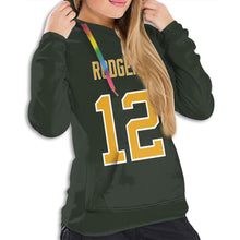 Load image into Gallery viewer, #12 Aaron Rodgers Hoodies For Women