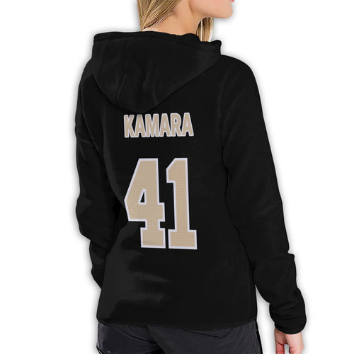 #41 Alvin Kamara Hoodies For Women