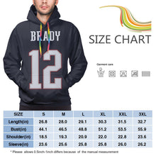 Load image into Gallery viewer, #12 Tom Brady Hoodies For Men Pullover Sweatshirt