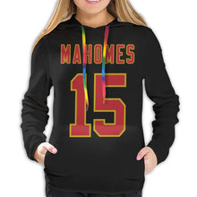 Load image into Gallery viewer, #15 Patrick Mahomes Hoodies For Women