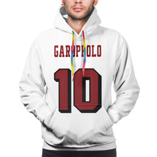 Load image into Gallery viewer, #10 Jimmy Garoppolo Hoodies For Men Pullover Sweatshirt