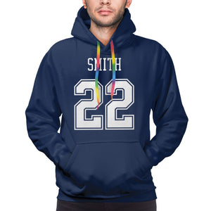 #22 Emmitt Smith Pullover Hoodies For Men