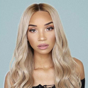 Deep Wave Front Lace Blonde Wig