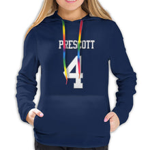 Load image into Gallery viewer, #4 Dak Prescott Hoodies For Women