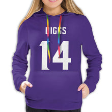 Load image into Gallery viewer, #14 Stefon Diggs Hoodies For Women