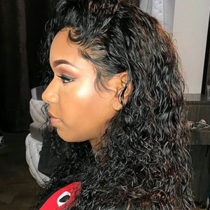 360 Lace Wigs Pre Plucke Water Wave