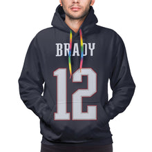 Load image into Gallery viewer, #12 Tom Brady Hoodies For Men Pullover Sweatshirt