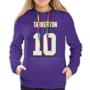 #10 Fran Tarkenton Hoodies For Women