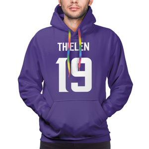 #19 Adam Thielen Hoodies For Men