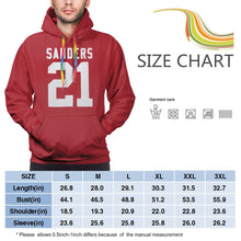 Load image into Gallery viewer, #21 Deion Sanders Hoodies For Men Pullover Sweatshirt