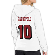 Load image into Gallery viewer, #10 Jimmy Garoppolo Hoodies For Women