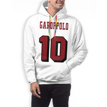 Load image into Gallery viewer, #10 Jimmy Garoppolo Hoodies For Men Pullover Sweatshirt