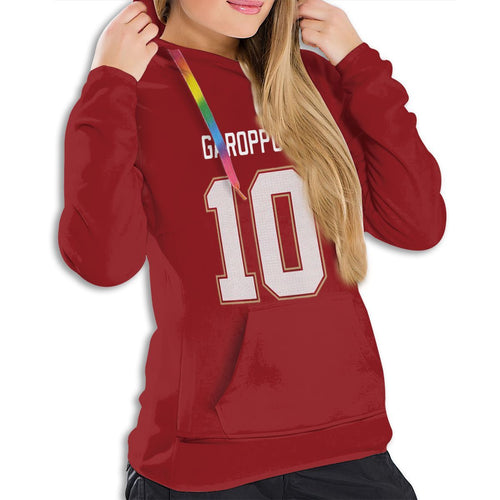 #10 Jimmy Garoppolo Hoodies For Women