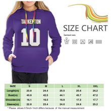 Load image into Gallery viewer, #10 Fran Tarkenton Hoodies For Women