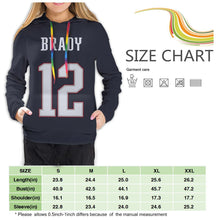 Load image into Gallery viewer, #12 Tom Brady Hoodies For Women