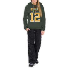 Load image into Gallery viewer, #12 Aaron Rodgers Hoodies For Women