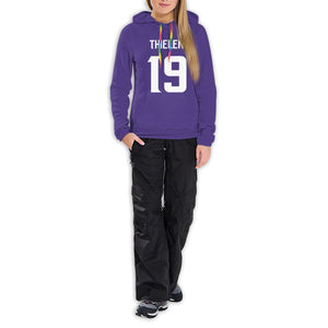 #19 Adam Thielen Hoodies For Women