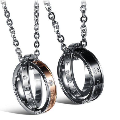 Couple RING Necklaces